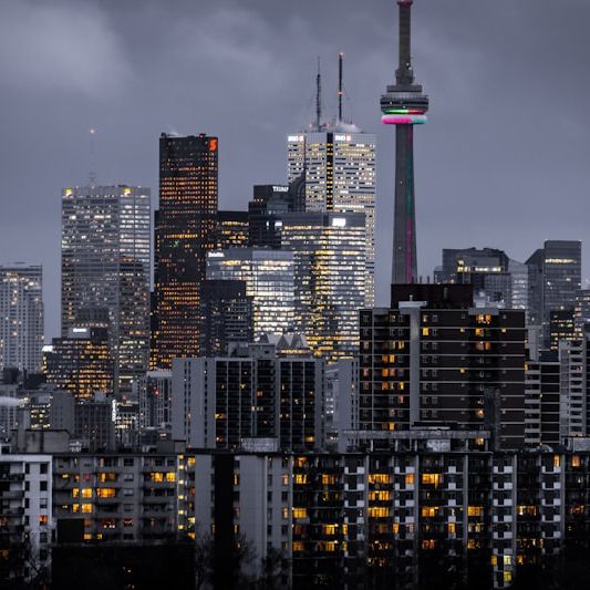 Abu Dhabi skyline under construction